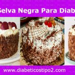 Torta de selva negra para diabeticos