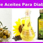 Aceites naturales para diabéticos